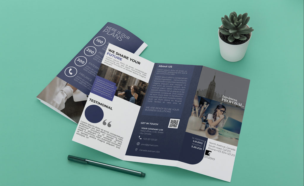 brochure design - business brochure 2021