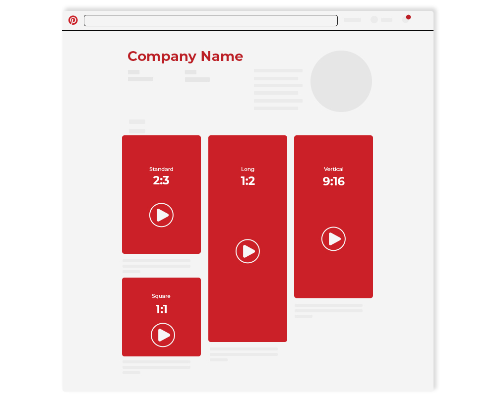 Pinterest video pin dimensions